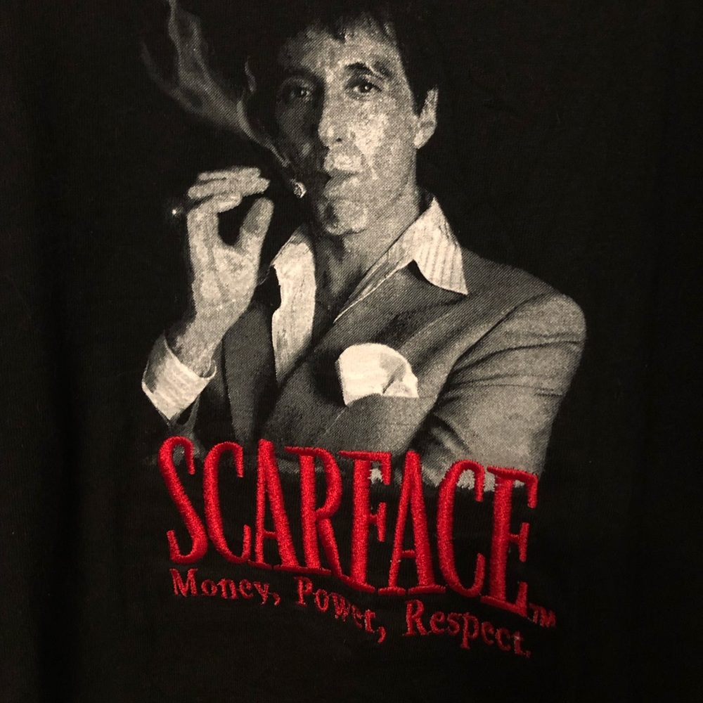 Black Scarface Tee